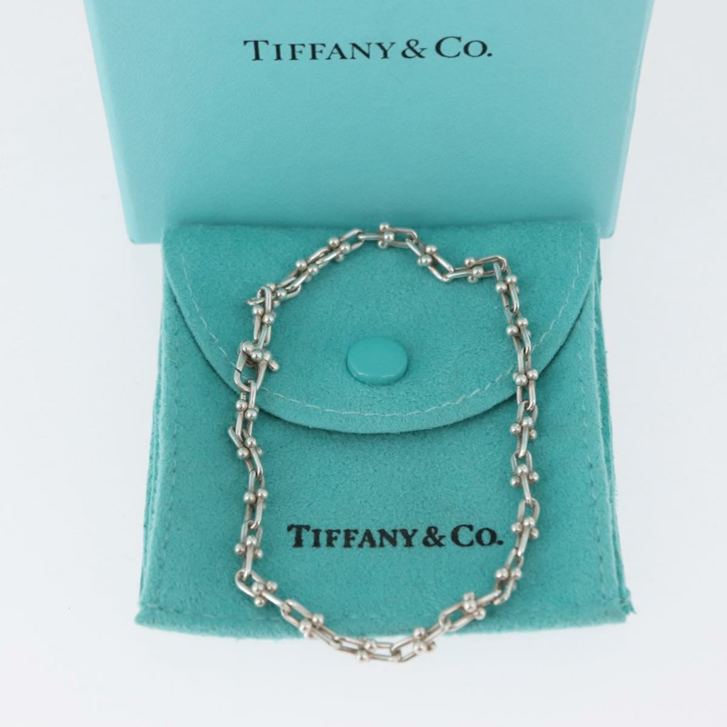 【日本直送】蒂芬妮 (TIFFANY&Co.) 五金微鏈手鍊 925 純銀 正品 am10846SAV-13