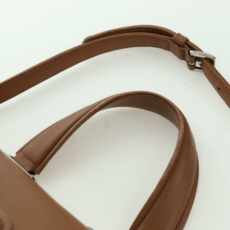 【日本直送】Miu Miu Matelasse 手袋 皮革 兩用 粉紅色 銀色 正品 172533M-7