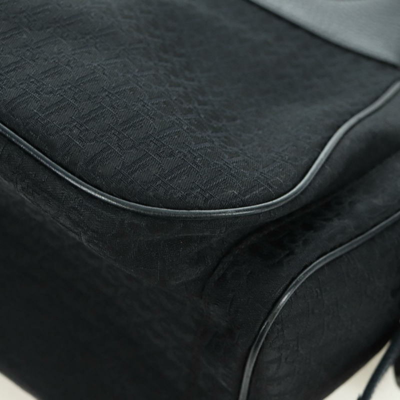 【日本直送】Christian Dior Trotter帆布街頭時尚手袋 黑色銀色 正品 172976SAV-12