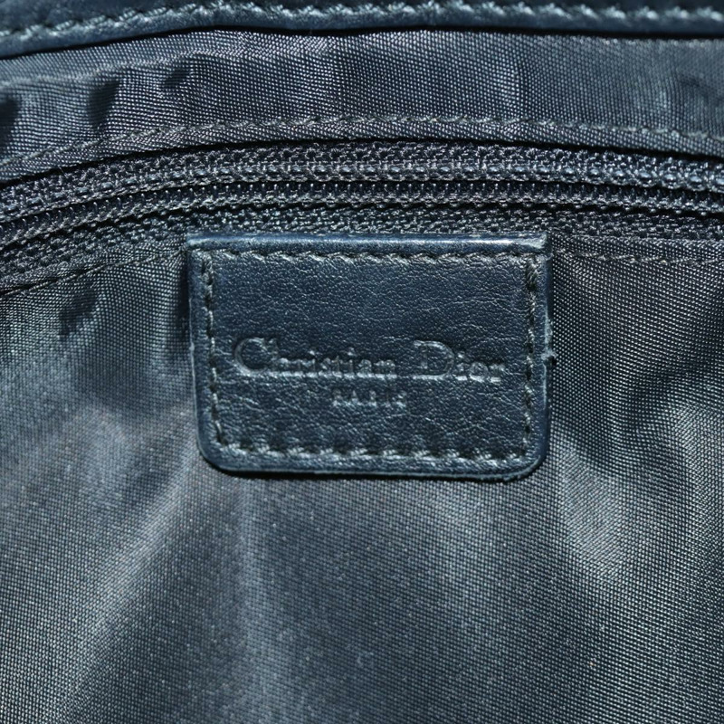 【日本直送】Christian Dior Trotter帆布街頭時尚手袋 黑色銀色 正品 172976SAV-20