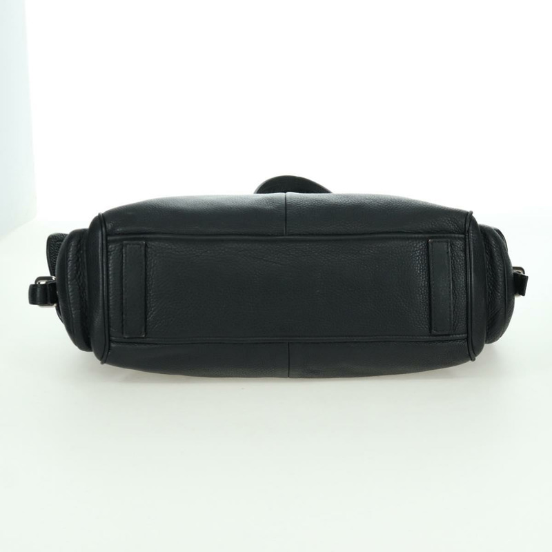 【日本直送】PRADA 托特包 皮革 黑色 銀色 正品 172907SAV-8