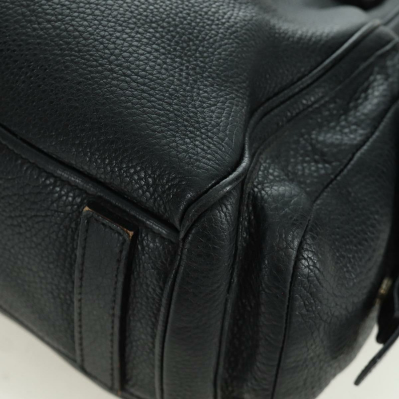 【日本直送】PRADA 托特包 皮革 黑色 銀色 正品 172907SAV-10