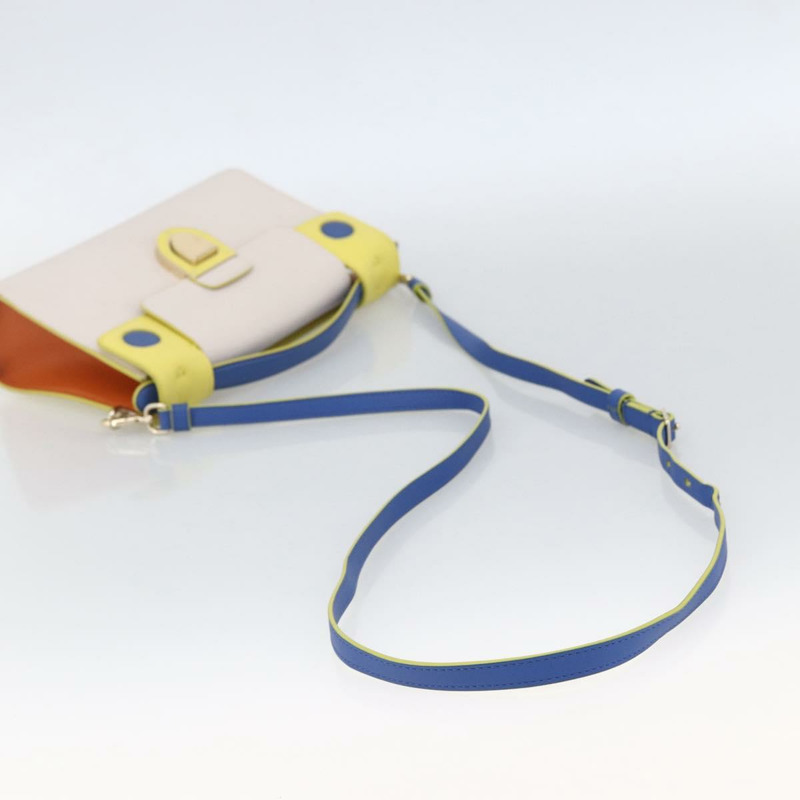 【日本直送】Christian Dior 皮革肩背包 多色金色 Auth LNZ023V-8