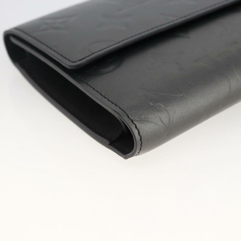 【日本直送】路易威登 Monogram 墊 Porte Tresor International Noir M65102 Auth ki6576M-13