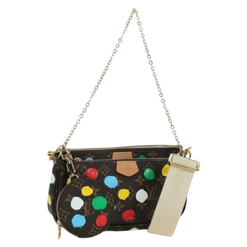 【日本直送】路易威登 LV x YK Multi Pochette Accessoires 手拿包 M46385 LV Auth 171486SM-0