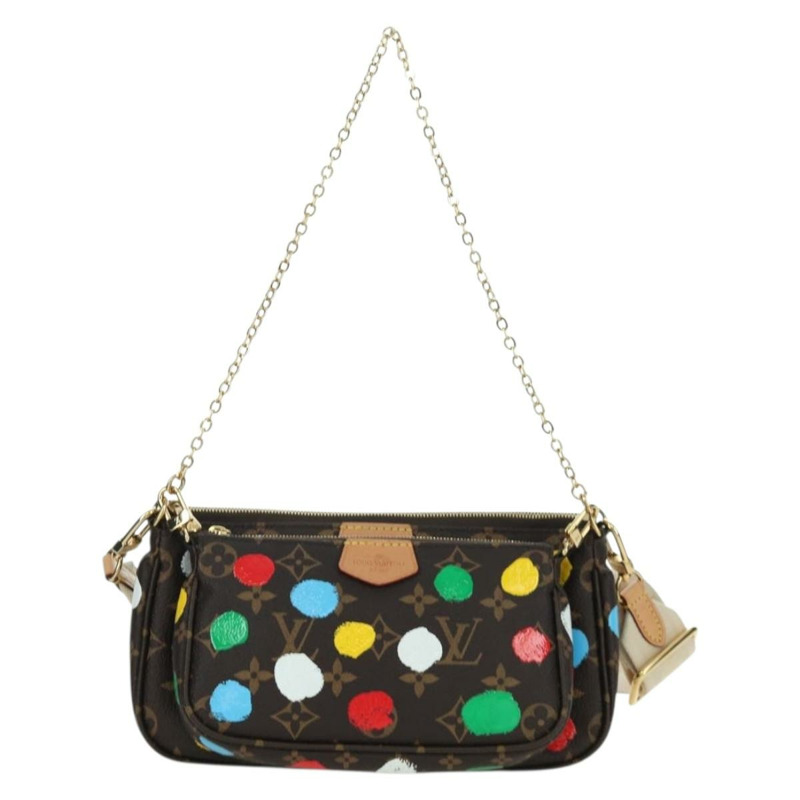 【日本直送】路易威登 LV x YK Multi Pochette Accessoires 手拿包 M46385 LV Auth 171486SM-12