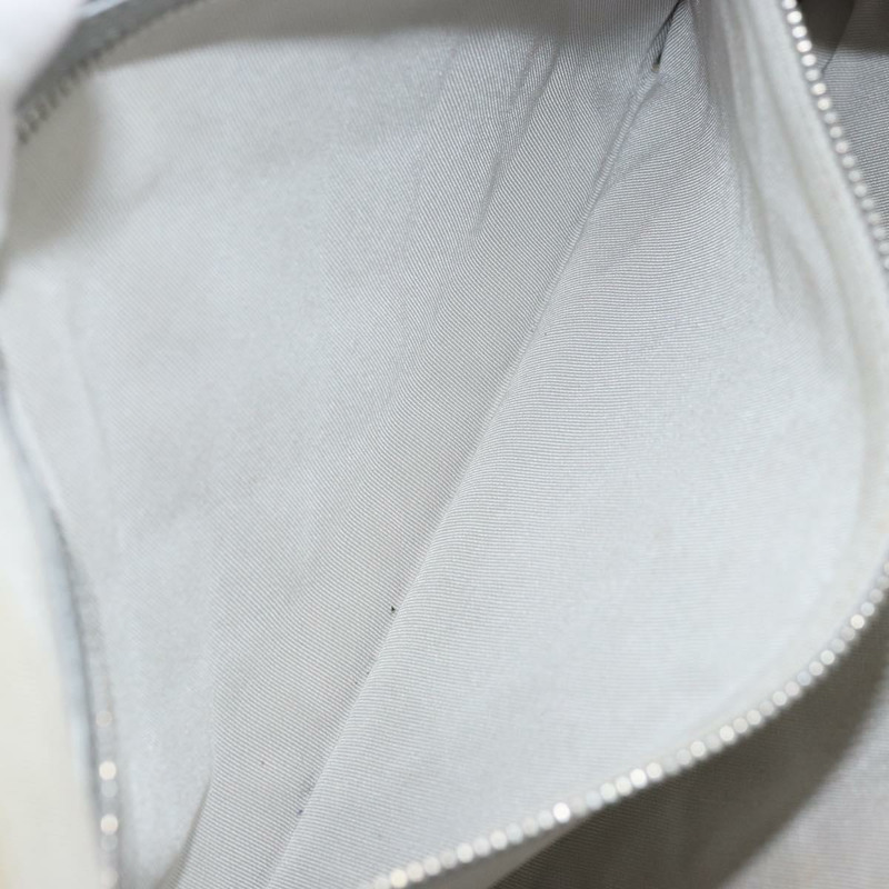 【日本直送】香奈兒 (CHANEL) Matelasse 手拿包 小牛皮 銀色 CC 標誌 Auth 171508A-18