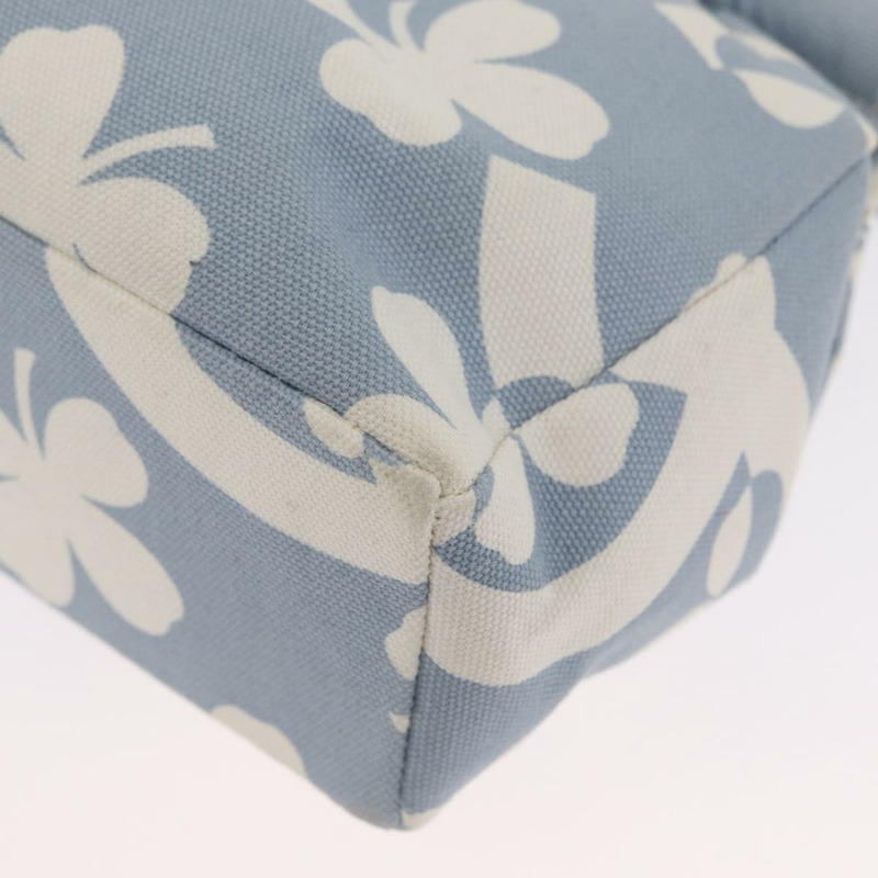 【日本直送】香奈兒鏈條肩背包 帆布 淺藍色 金色 CC 標誌 正品 173315SAV-12