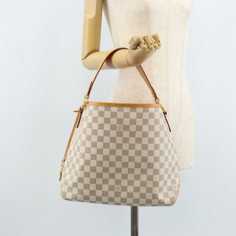 【日本直送】路易威登 Damier Azur Delightful PM 單肩包 N41447 LV 正品 166230V-23