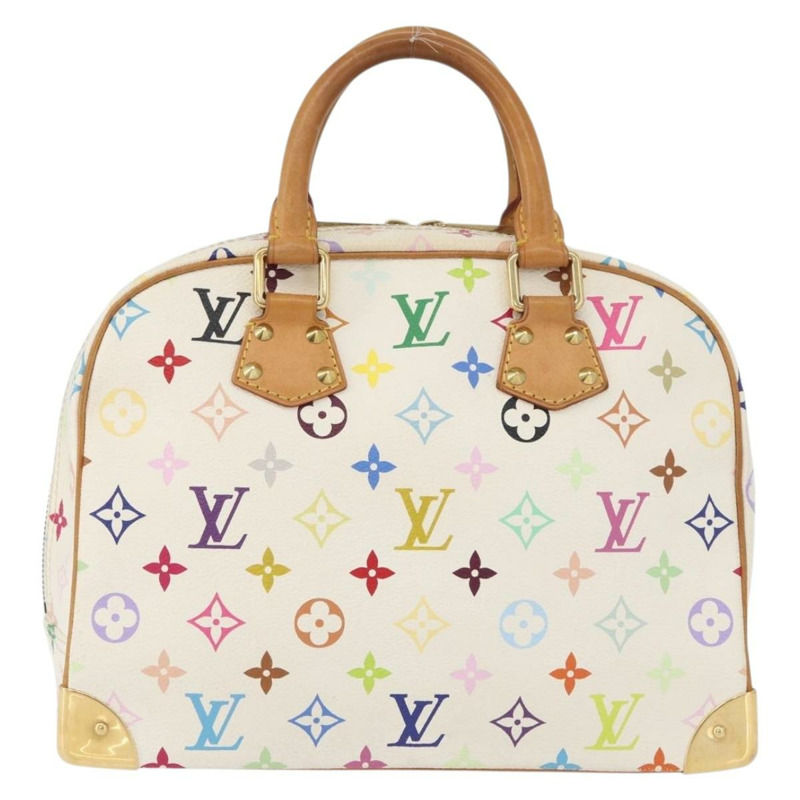 【日本直送】路易威登 Monogram Multicolor Trouville 白色手袋 M92663 LV 正品 BA11135-1