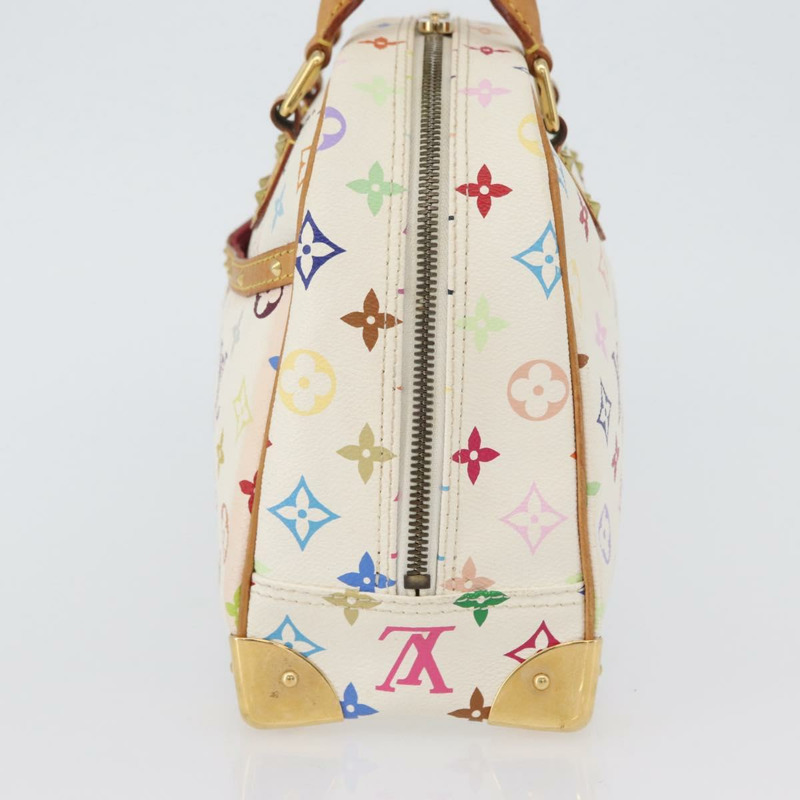 【日本直送】路易威登 Monogram Multicolor Trouville 白色手袋 M92663 LV 正品 BA11135-2