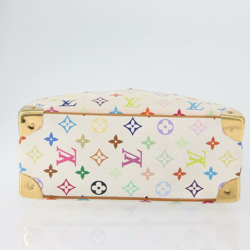 【日本直送】路易威登 Monogram Multicolor Trouville 白色手袋 M92663 LV 正品 BA11135-4