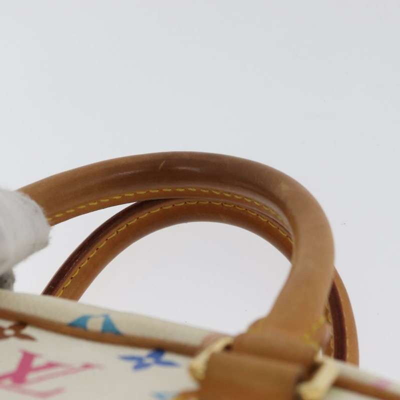 【日本直送】路易威登 Monogram Multicolor Trouville 白色手袋 M92663 LV 正品 BA11135-7