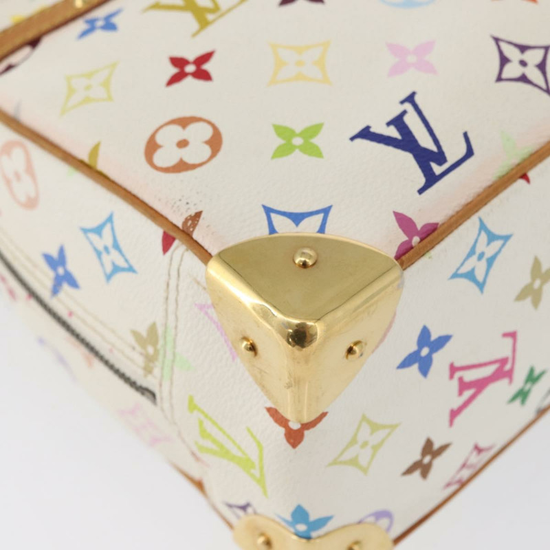 【日本直送】路易威登 Monogram Multicolor Trouville 白色手袋 M92663 LV 正品 BA11135-8