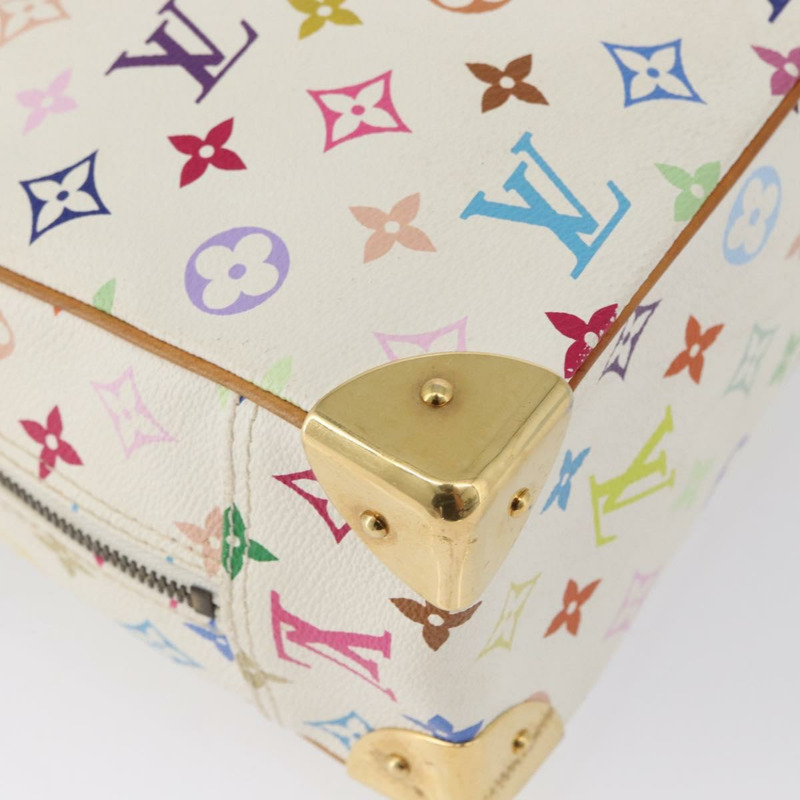 【日本直送】路易威登 Monogram Multicolor Trouville 白色手袋 M92663 LV 正品 BA11135-14