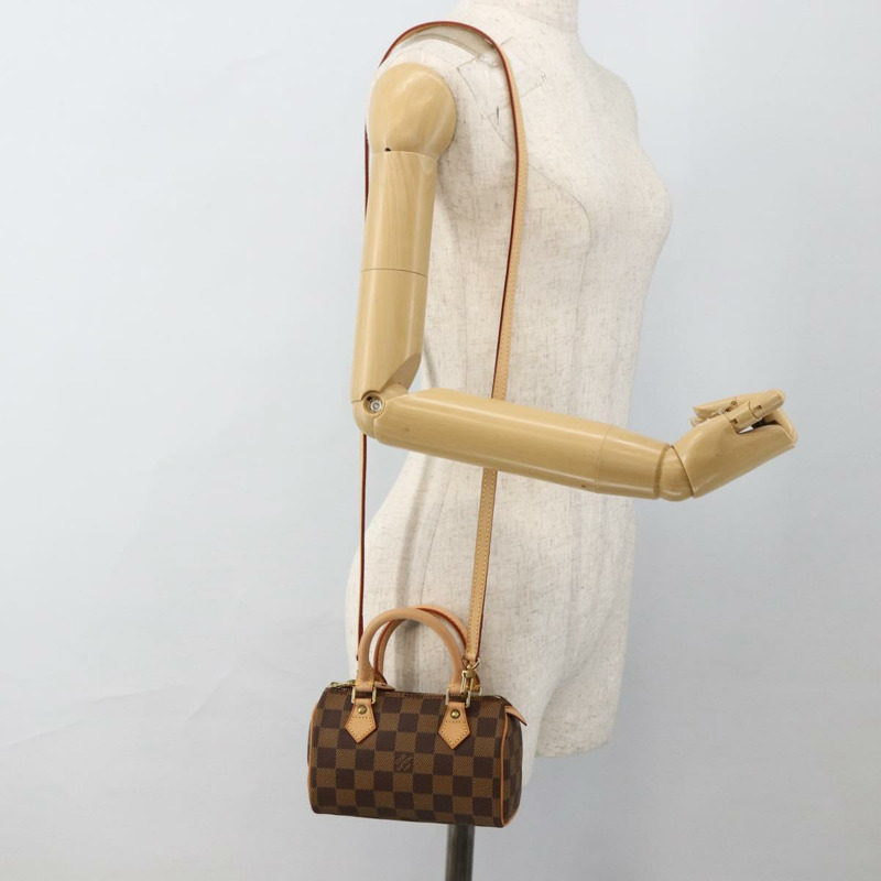 【日本直送】路易威登 Damier Ebene 迷你 Speedy 手提包 LV 正品 LNZ532SM-23