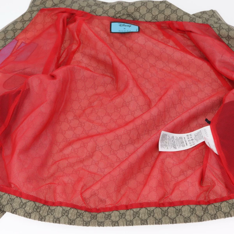 【日本直送】GUCCI GG Supreme 唐老鴨 PVC 米色外套 正品 167030SM-14