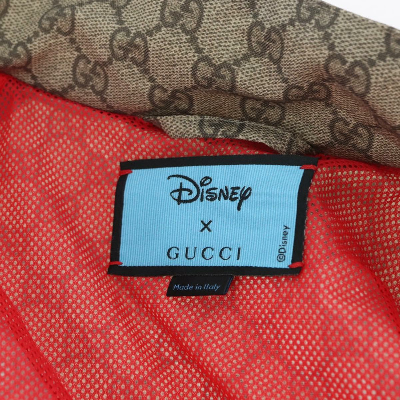 【日本直送】GUCCI GG Supreme 唐老鴨 PVC 米色外套 正品 167030SM-17