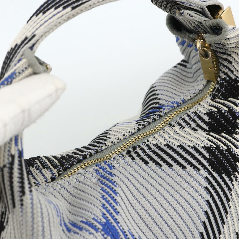 【日本直送】BURBERRY Nova 格紋帆布手提包 淺藍色 金色 正品 LNZ422SAM-5