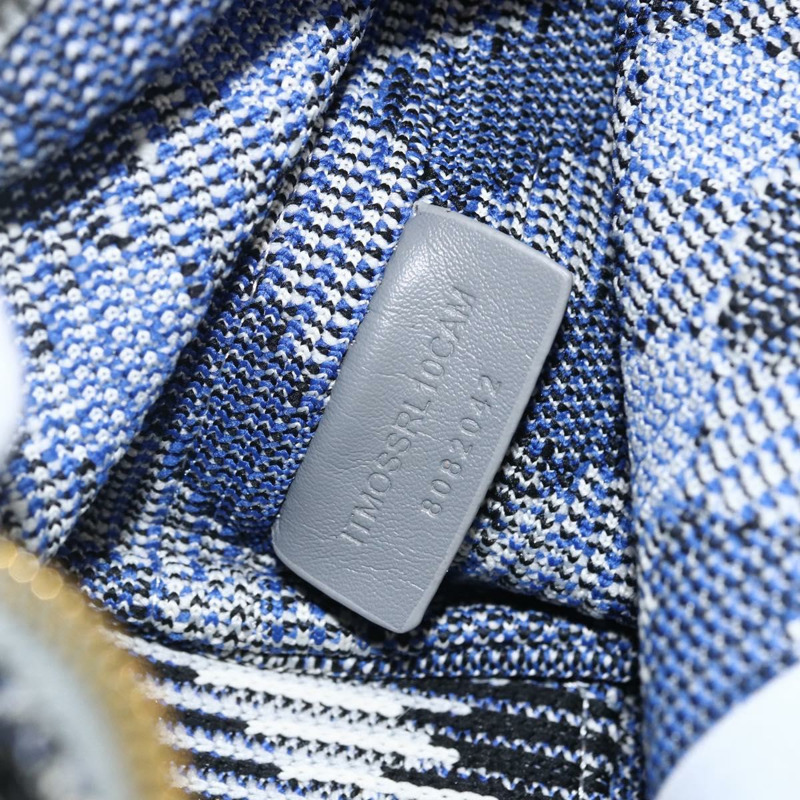 【日本直送】BURBERRY Nova 格紋帆布手提包 淺藍色 金色 正品 LNZ422SAM-20