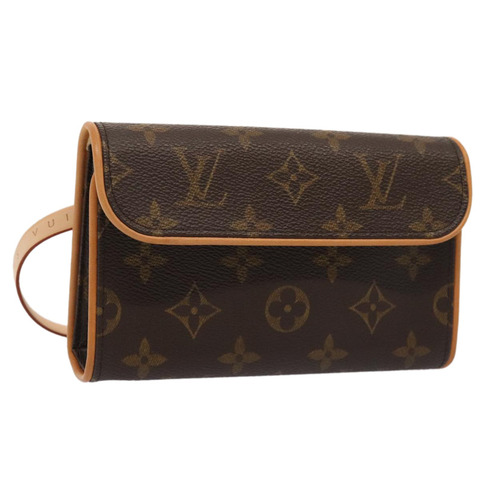路易威登 Monogram Pochette Florentine 腰包 M51855 LV Auth 88916V