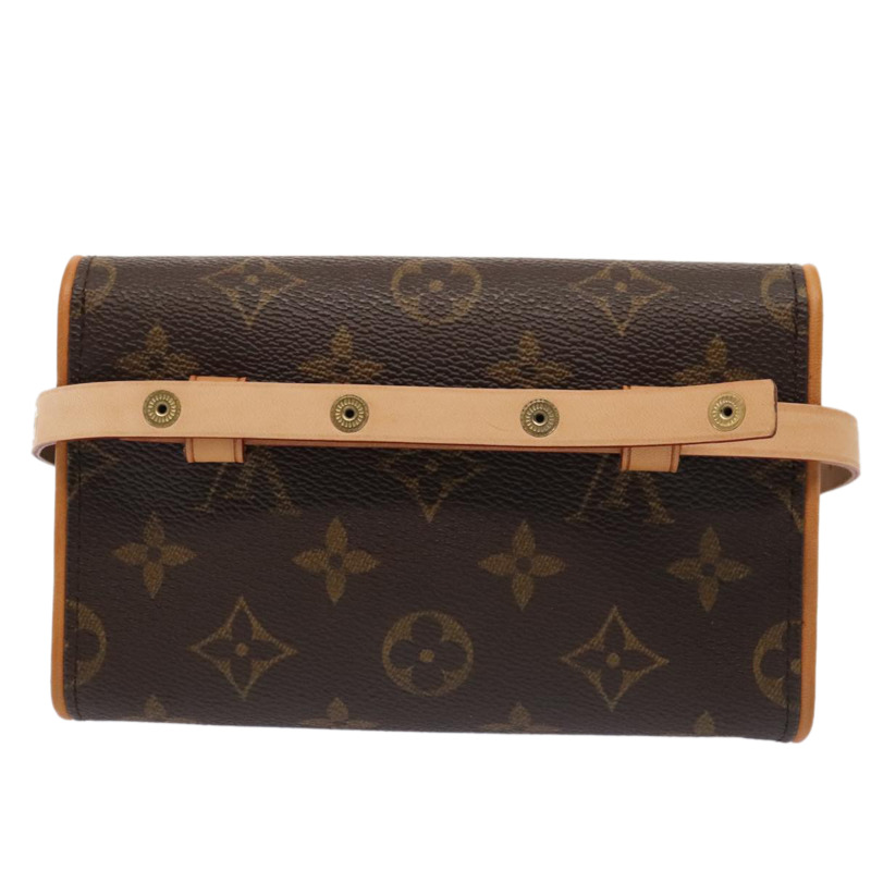 【日本直送】路易威登 Monogram Pochette Florentine 腰包 M51855 LV Auth 88916V-1