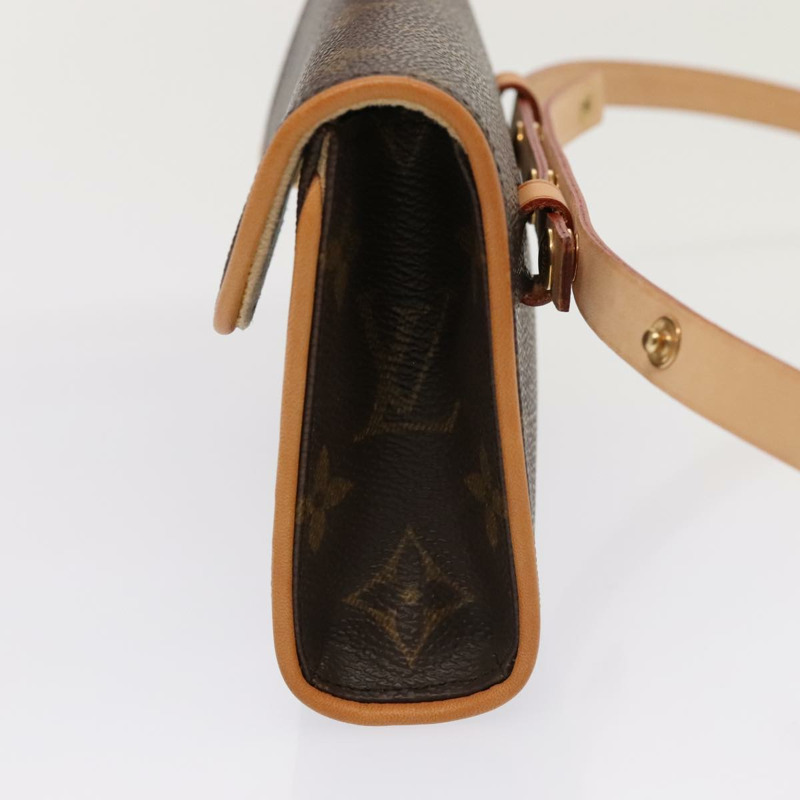 【日本直送】路易威登 Monogram Pochette Florentine 腰包 M51855 LV Auth 88916V-2