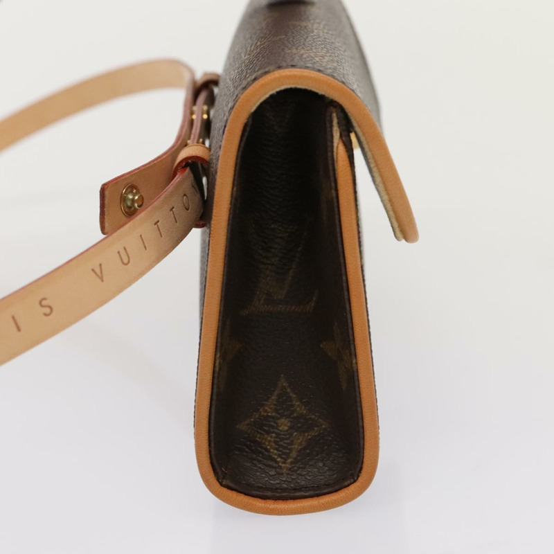 【日本直送】路易威登 Monogram Pochette Florentine 腰包 M51855 LV Auth 88916V-3