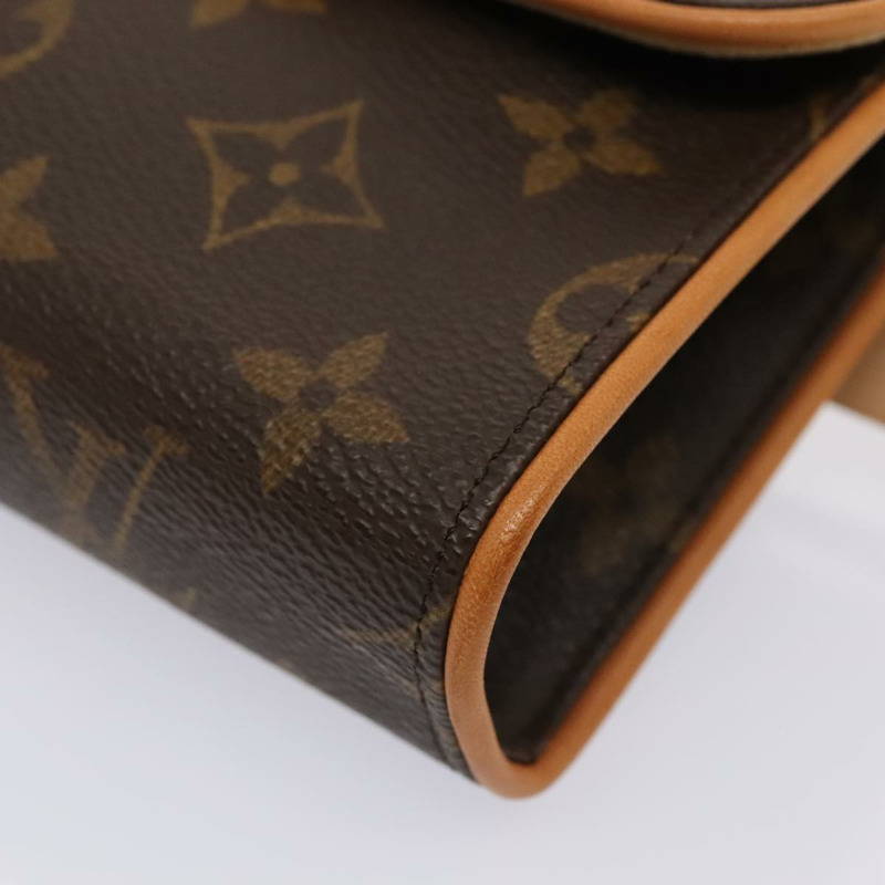 【日本直送】路易威登 Monogram Pochette Florentine 腰包 M51855 LV Auth 88916V-14