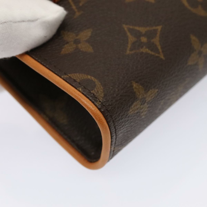 【日本直送】路易威登 Monogram Pochette Florentine 腰包 M51855 LV Auth 88916V-17