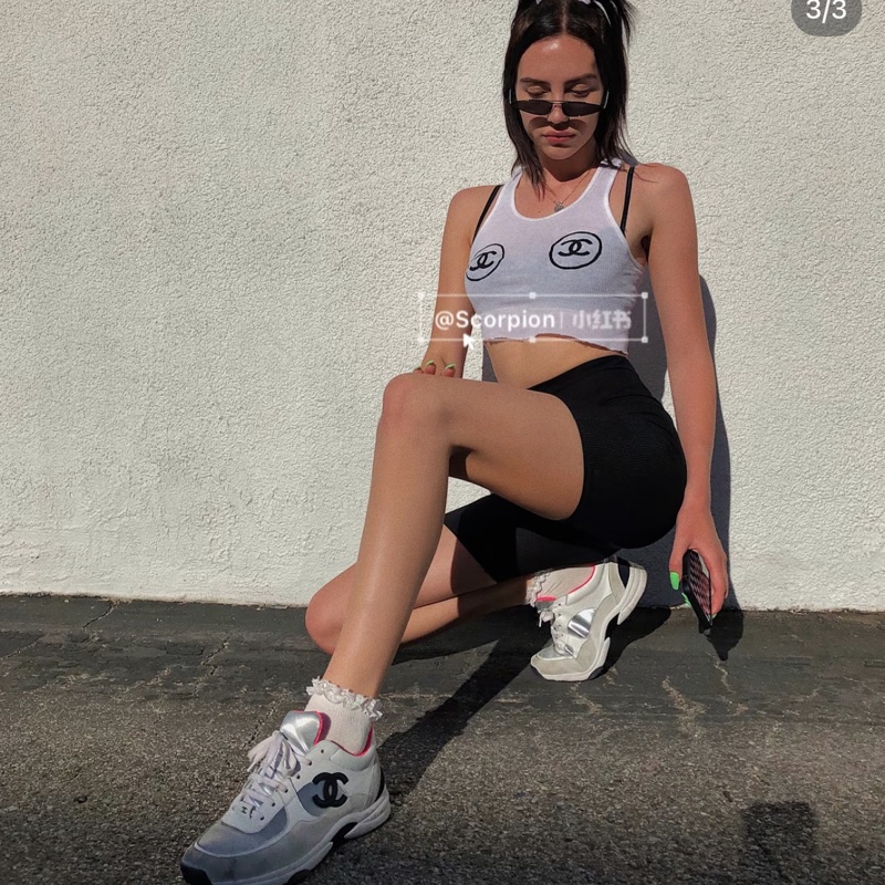 Chanel sneakers 撞色馬卡龍球鞋/運動鞋 香奈兒-3