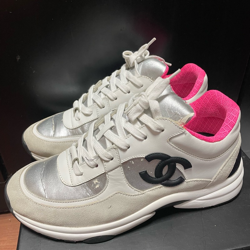 Chanel sneakers 撞色馬卡龍球鞋/運動鞋 香奈兒-5