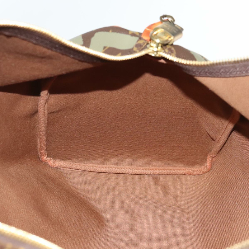 【日本直送】路易威登 Monogram Graffiti Keepall 50 波士頓包 卡其色 M92196 正品 90286SAV-20
