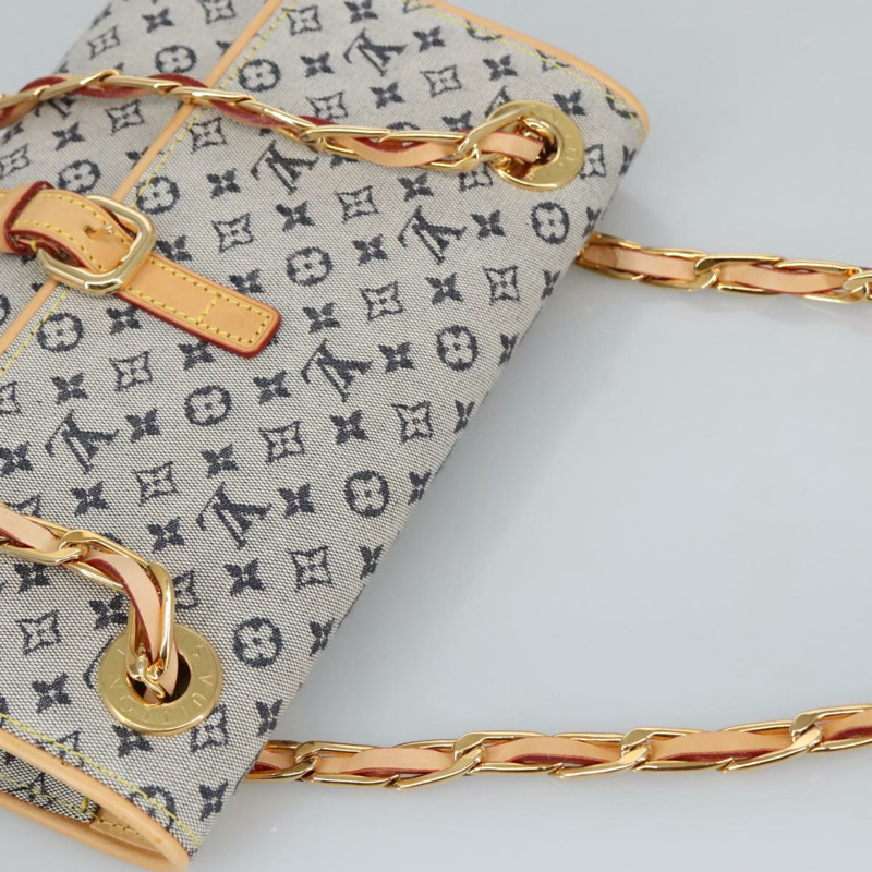 【日本直送】路易威登 Monogram Mini Camille 鏈條肩背包 藍色 M92002 正品 98527SAV-5