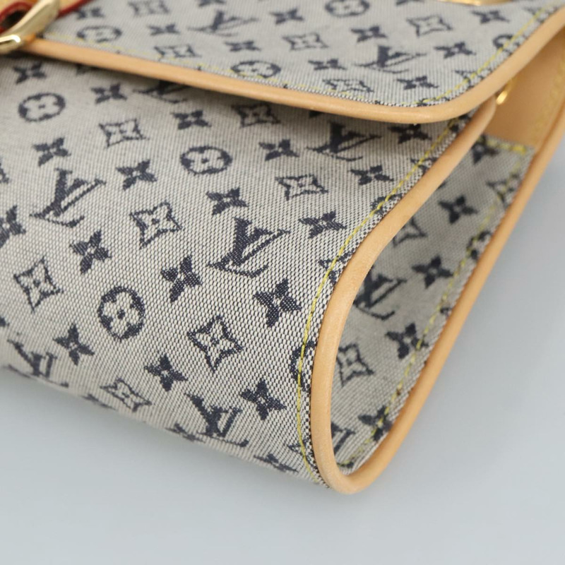 【日本直送】路易威登 Monogram Mini Camille 鏈條肩背包 藍色 M92002 正品 98527SAV-8