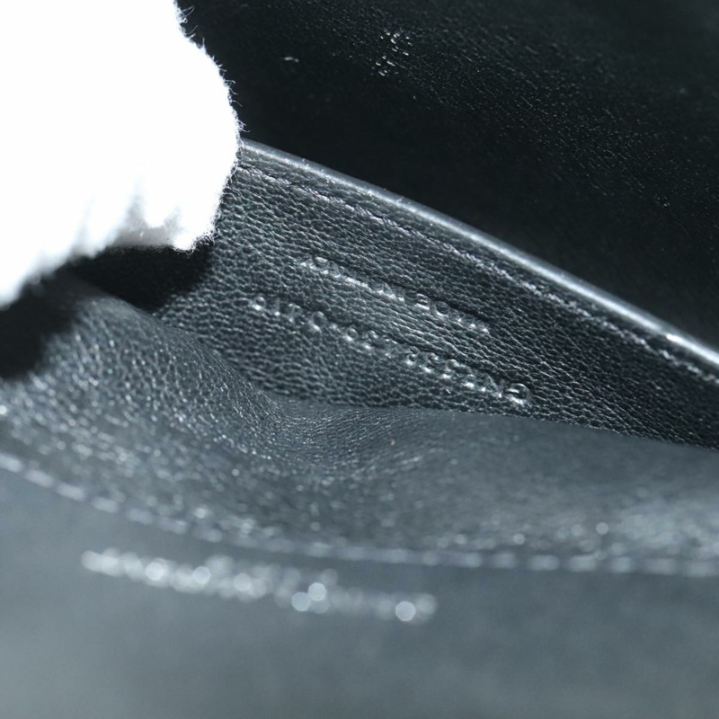 【日本直送】SAINT LAURENT 鏈條 Vicky 小號包 琺瑯黃銀色 538439 正品 101382SAM-10