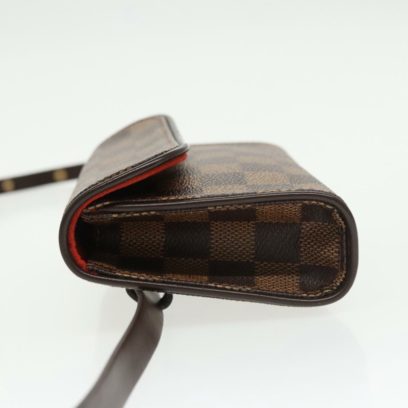 【日本直送】路易威登 Damier Ebene Pochette 佛羅倫薩腰包 N51856 LV 正品 102487V-3