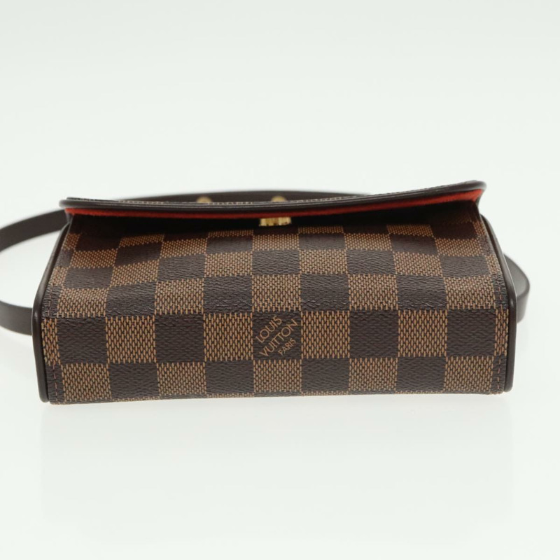 【日本直送】路易威登 Damier Ebene Pochette 佛羅倫薩腰包 N51856 LV 正品 102487V-4