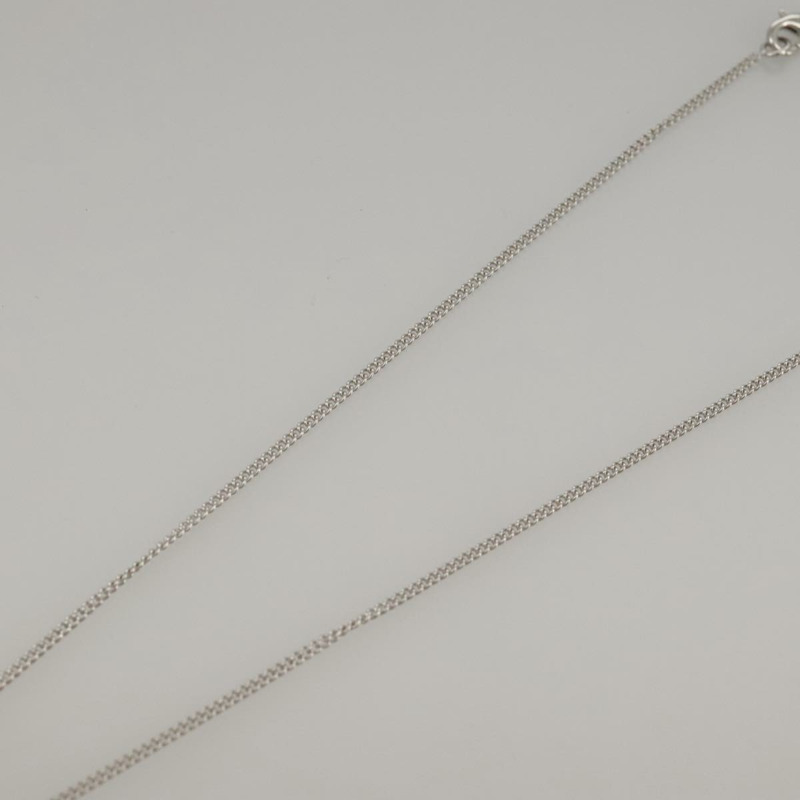 【日本直送】香奈兒 (CHANEL) 銀色金屬雙C標誌項鍊，貨號 101323V-10