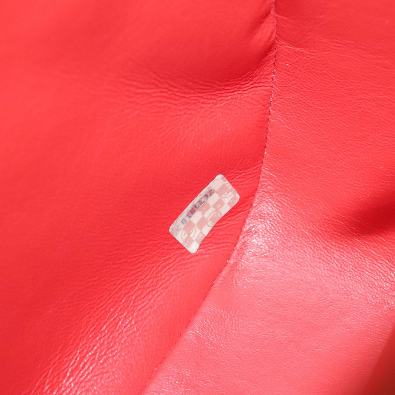 【日本直送】香奈兒 (CHANEL) 絎縫鏈條單肩包，羊皮材質，橙色金色雙C標誌，正品編號 107881SAV-10