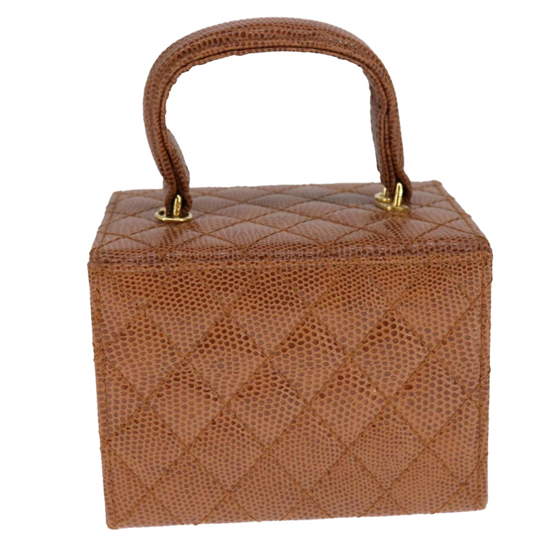 【日本直送】FENDI Vanity 手提包 皮革 2way 棕色 正品 108006SAV-1