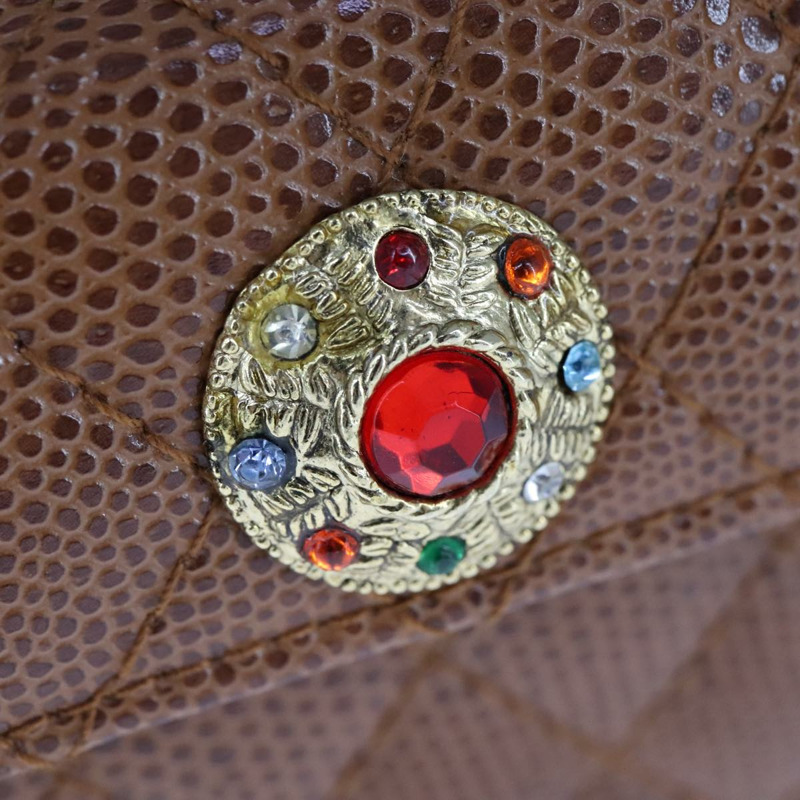 【日本直送】FENDI Vanity 手提包 皮革 2way 棕色 正品 108006SAV-18