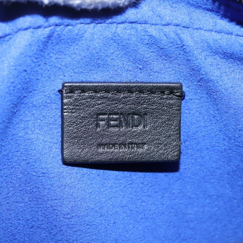 【日本直送】FENDI Zucca帆布單肩包 多色 黑色 正品 112594SAM-15