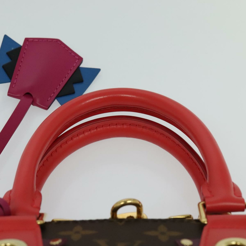 【日本直送】路易威登 Monogram Totem Alma BB 手提包 紅色 M41659 LV 正品 113803SAM-13
