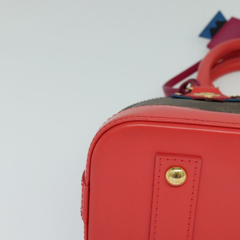 【日本直送】路易威登 Monogram Totem Alma BB 手提包 紅色 M41659 LV 正品 113803SAM-14