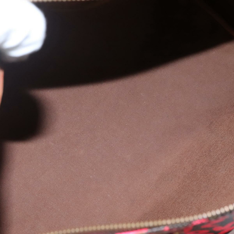 【日本直送】路易威登 Monogram Graffiti Speedy 30 手提包 粉紅色 M93704 LV 正品 110106M-8