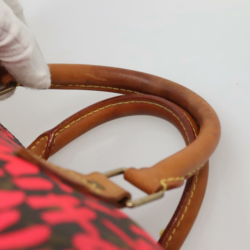 【日本直送】路易威登 Monogram Graffiti Speedy 30 手提包 粉紅色 M93704 LV 正品 110106M-13