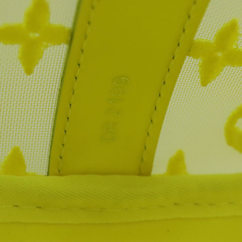 【日本直送】路易威登透明Keepall Bandouliere 50旅行包 黃色 M55380 正品 112531SM-11