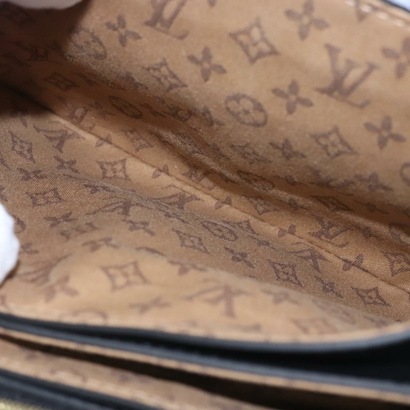 【日本直送】路易威登 Rendezvous 黑色皮革肩背包 M57743 LV 正品 ar13279SAM-23