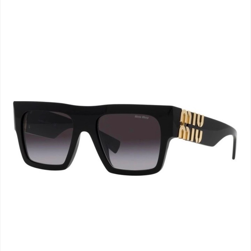 Miumiu 10WS黑色太陽眼鏡 近全新-7